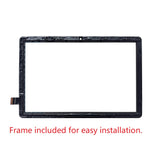 10.1 inch Touch Screen Panel Digitizer Glass For ONN TBJDE100092980