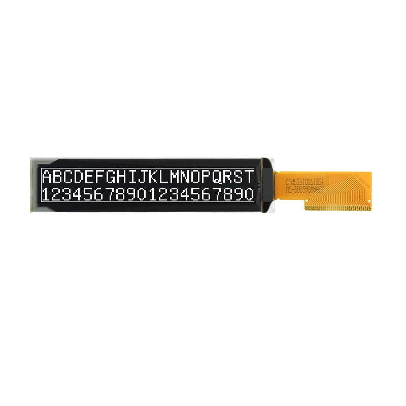 Front view of OLED display screen replacement for TEAC NT-503 DAC