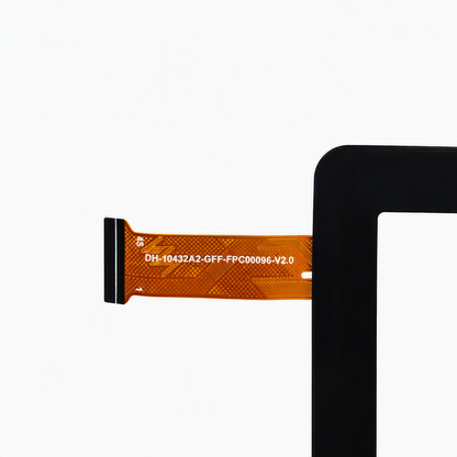 Flex cable FPC connector detail for DH-10432A2-GFF-FPC00096-V2.0 touch screen digitizer replacement
