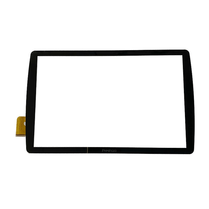 Front view of 10.1 inch replacement touch screen digitizer glass for Dreamtech StarPad 10.1 tablet.