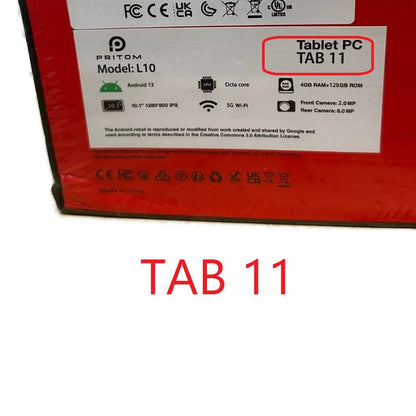 10.1" Touch Screen Digitizer for Pritom Tronpad Tab11
