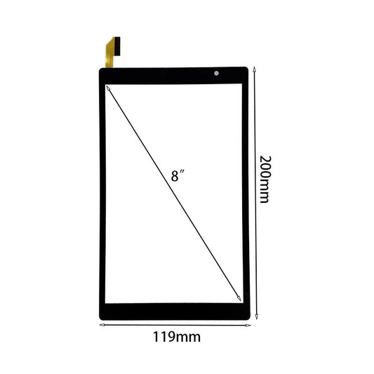 For Pritom TronPad L8 Tablet 8 Inch Touch Screen Panel Digitizer Glass Replacement