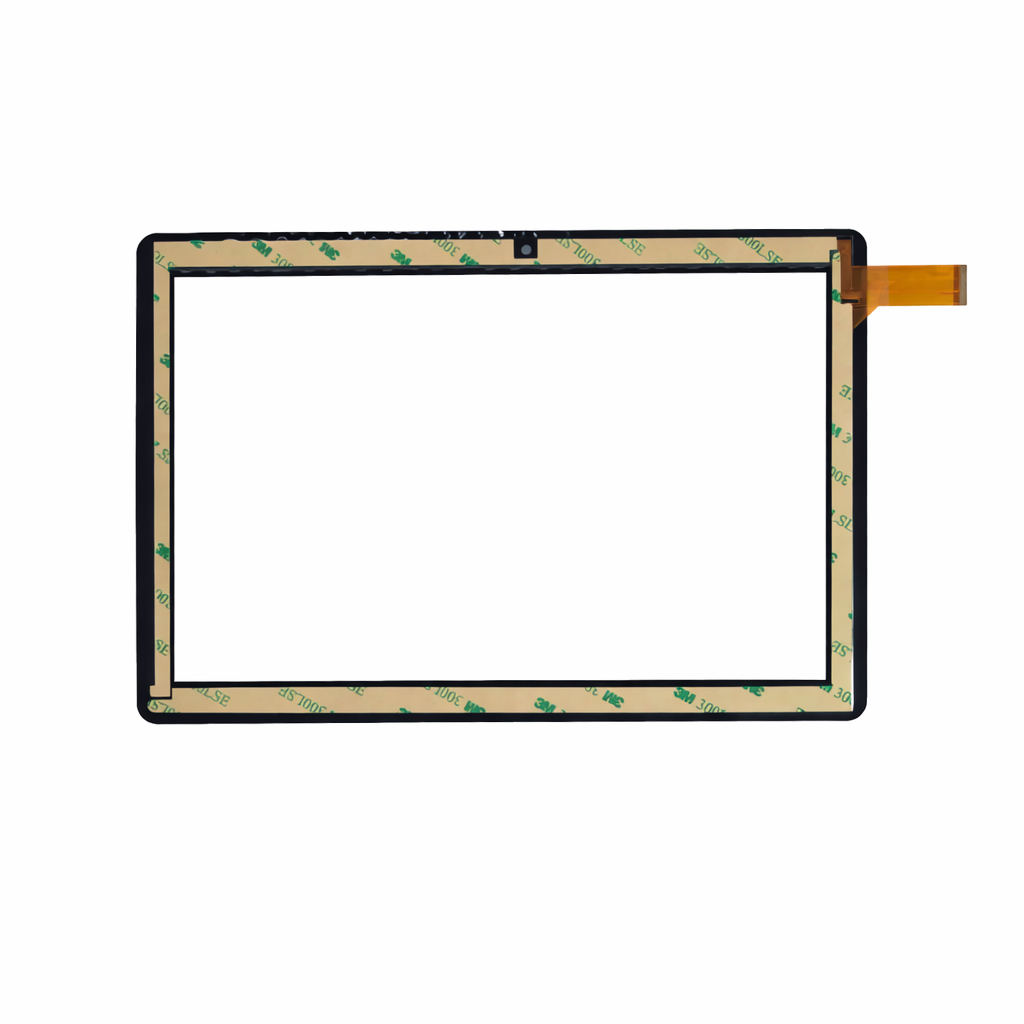 Back view of 10.1" touch glass for ARCHOS ACT101HD4G2 with adhesive