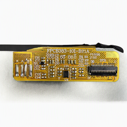 Flex cable FPC connector detail for FPCB383-101-B31A LCD display screen replacement