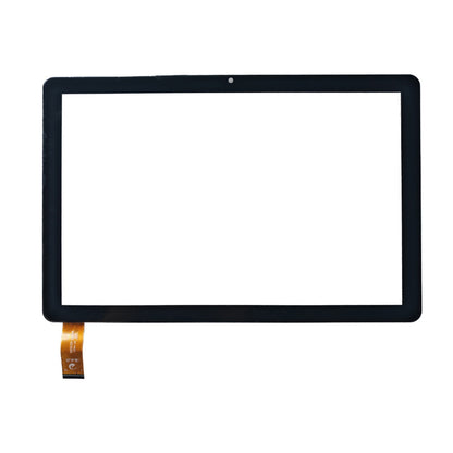 Front view of 10.1 inch replacement touch screen digitizer glass for HZYCTP-103638 tablet
