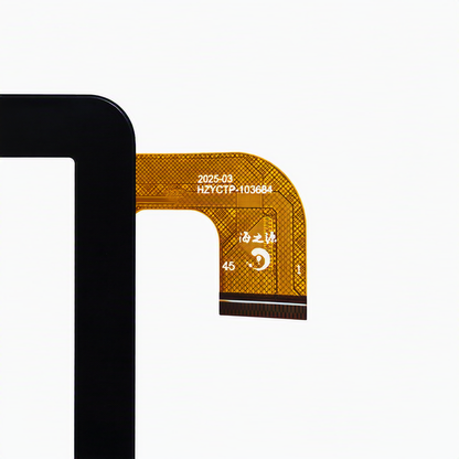 Flex cable FPC connector detail for HZYCTP-103684 touch screen digitizer replacement