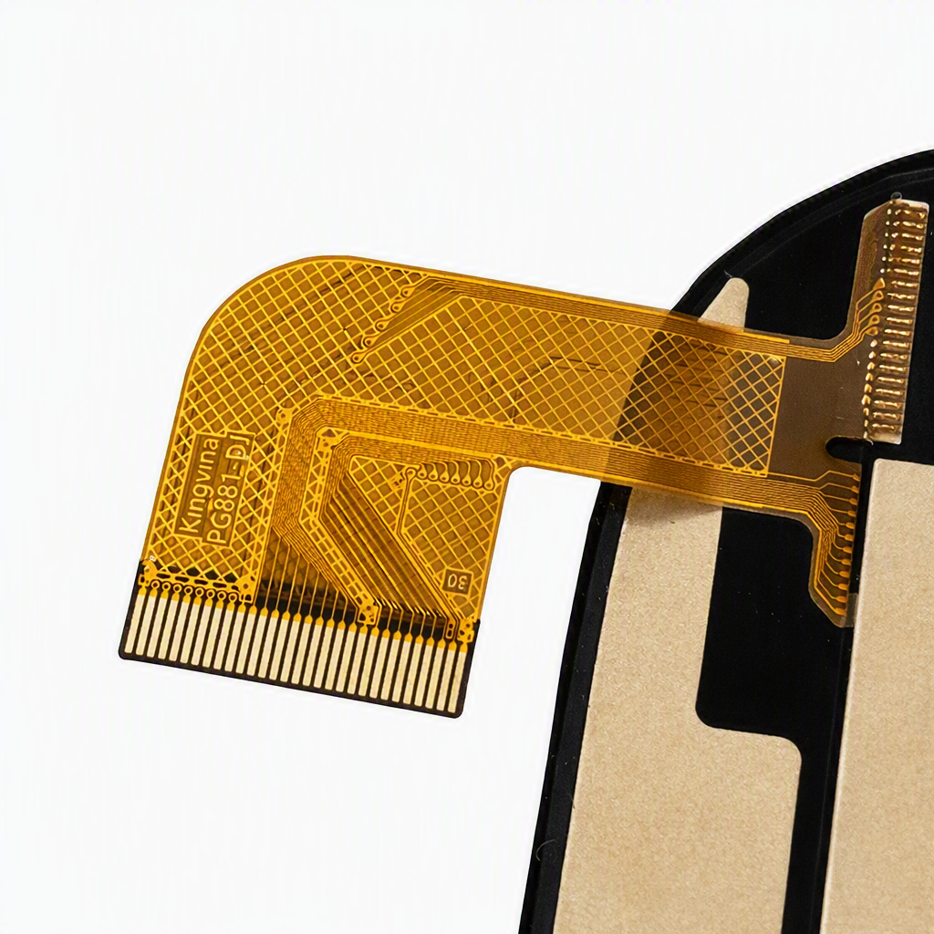 Flex cable FPC connector detail for kingvina PG881-DJ touch screen digitizer replacement