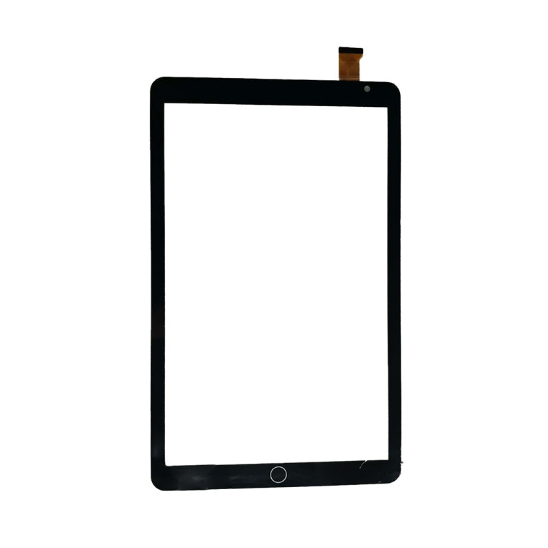 Front view of 10.1 inch replacement touch screen digitizer glass for LOGICOM LA TAB 127 HD tablet