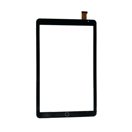 Front view of 10.1 inch replacement touch screen digitizer glass for LOGICOM LA TAB 127 HD tablet
