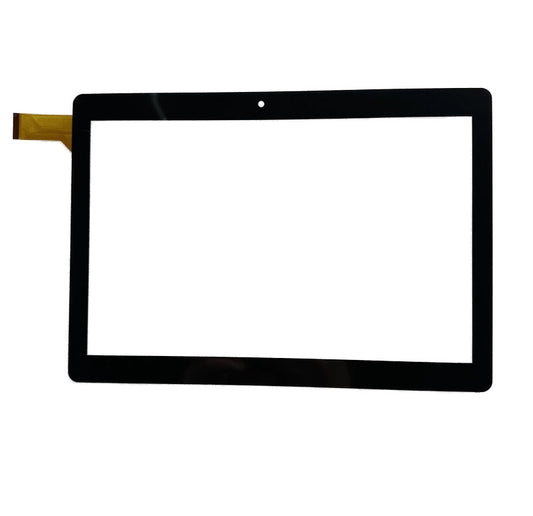 Front view of 10.1 inch replacement touch screen digitizer glass for MS1593-FPC tablet