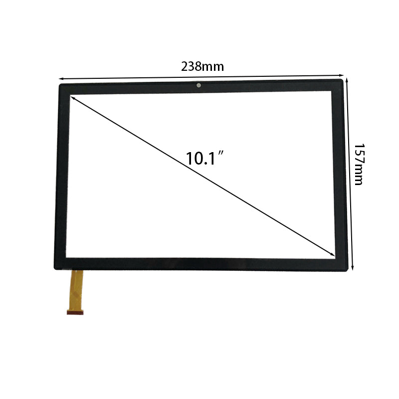 SLV10 10.1" Tablet Touch Screen Panel Digitizer Glass Replacement