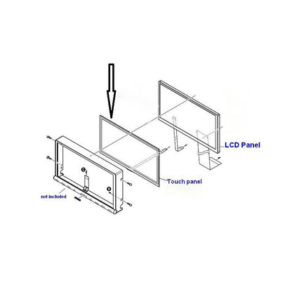 For Kenwood DDX-5015BT DDX5015BT 6.2" Car Stereo Touch Screen Digitizer Replacement