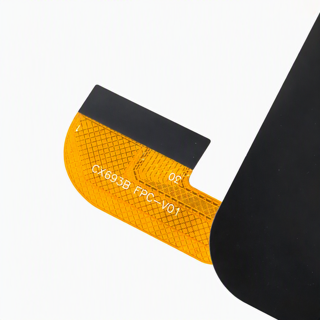 Touch flex ribbon cable code close up CX693B FPC-V01