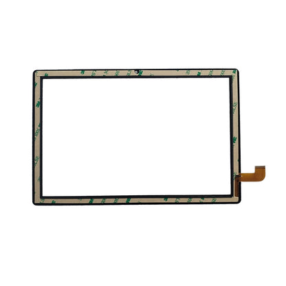 Rear side of the 10.1 inch touch screen digitizer for Yotopt Y61 Y61-EEA showing cable orientation