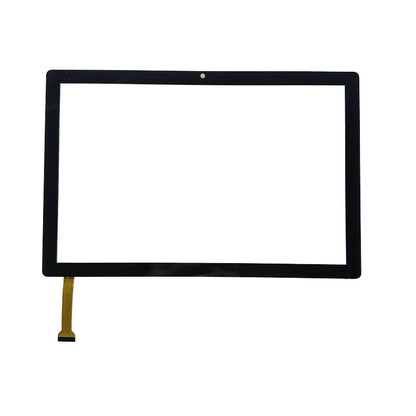 Front view of 10.1 inch replacement touch screen digitizer glass for ZB30 ZB32 ZB33 tablets