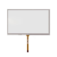 New 7 Inch For Innolux AT070TN92 / AT070TN93 / AT070TN90 4 Wire Resistive Touch Screen Digitizer Panel 165*100mm
