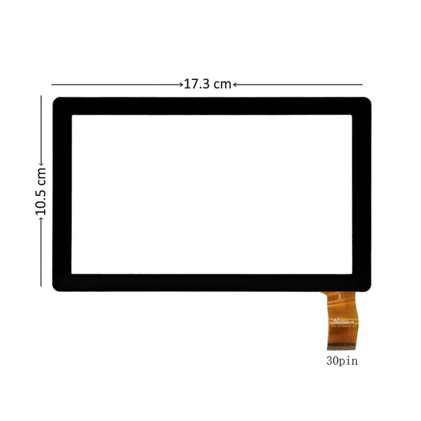 Nuevo cristal digitalizador de Panel de pantalla táctil de 7 pulgadas para iRola DX752 DX758