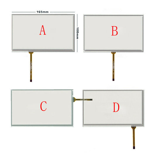 New 7 Inch For Innolux AT070TN92 / AT070TN93 / AT070TN90 4 Wire Resistive Touch Screen Digitizer Panel 165*100mm